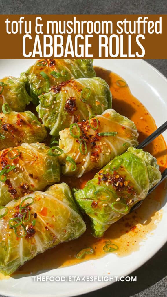 vegan cabbage rolls