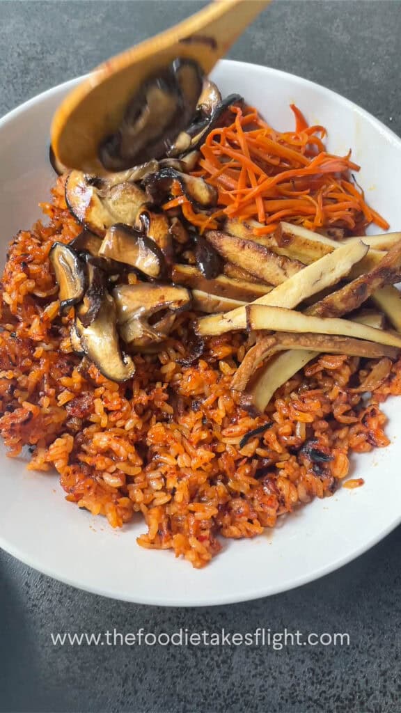 Crispy Kimchi Fried Rice Bowl