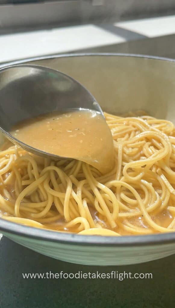 Lemongrass Miso Ginger Noodle Soup