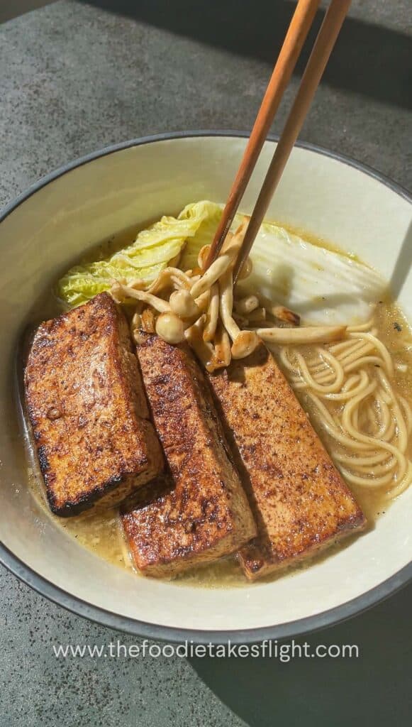 Lemongrass Miso Ginger Noodle Soup