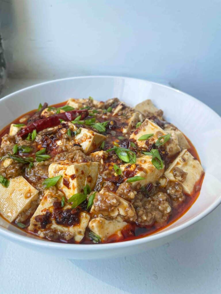vegan mapo tofu