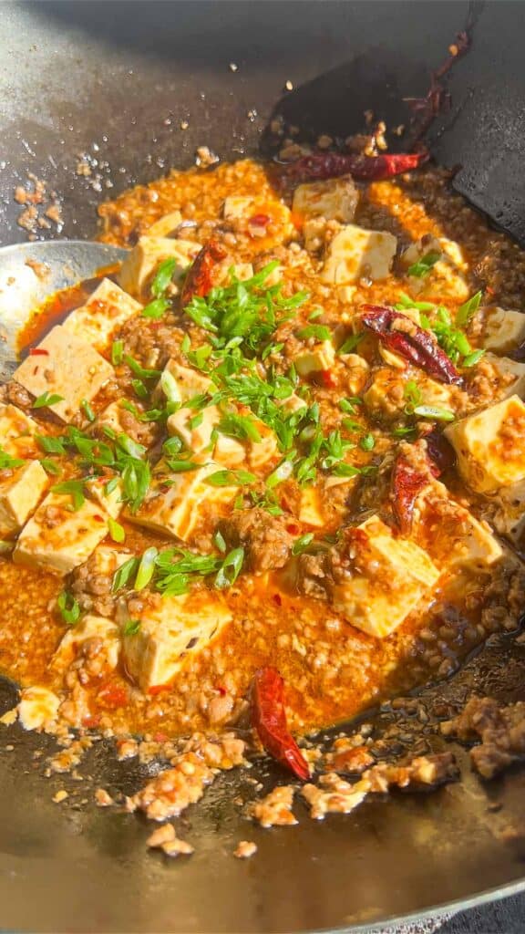 vegan mapo tofu