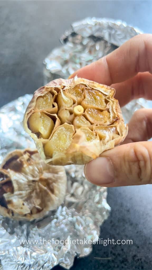 whole roasted garlic