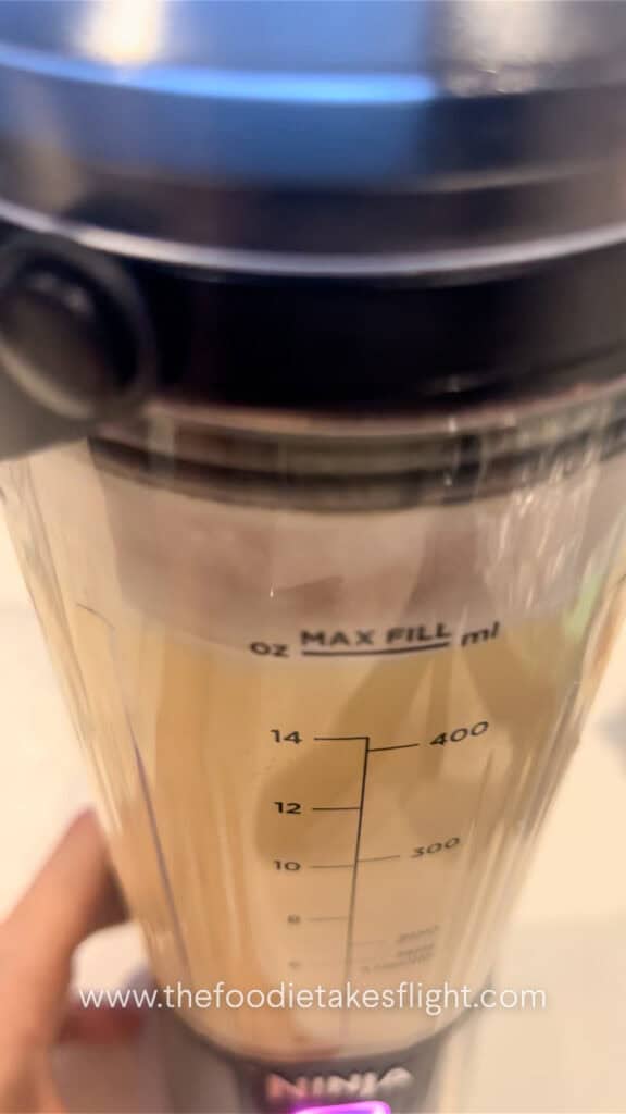 making roasted garlic and miso broth