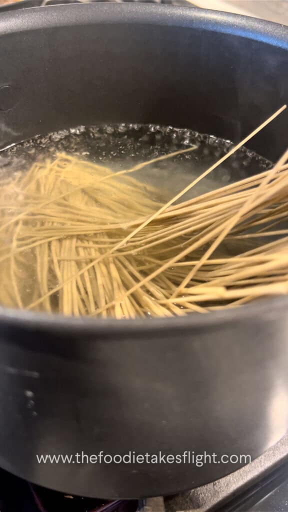 cooked buckwheat or soba noodles