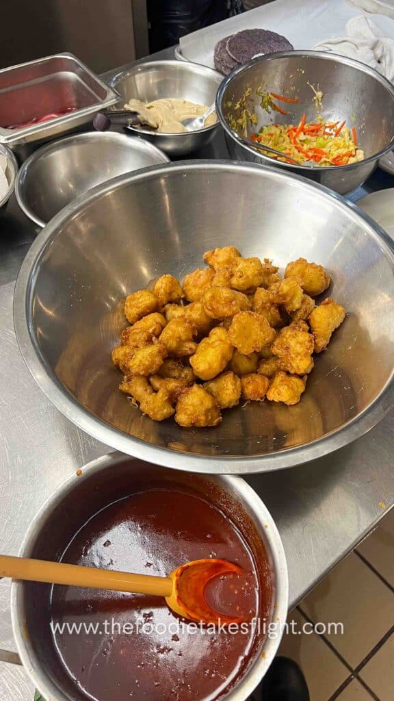 crispy fried cauliflower