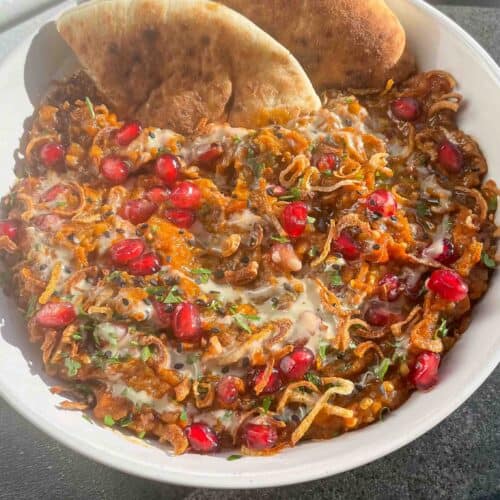 roasted eggplant and tomato dip vegan recipe