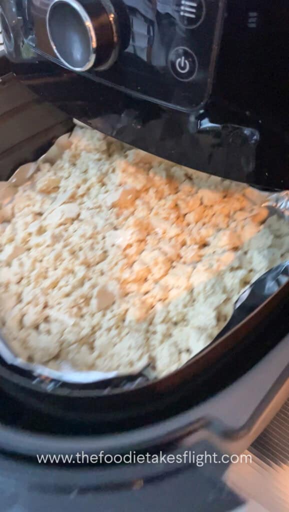 air frying extra firm tofu