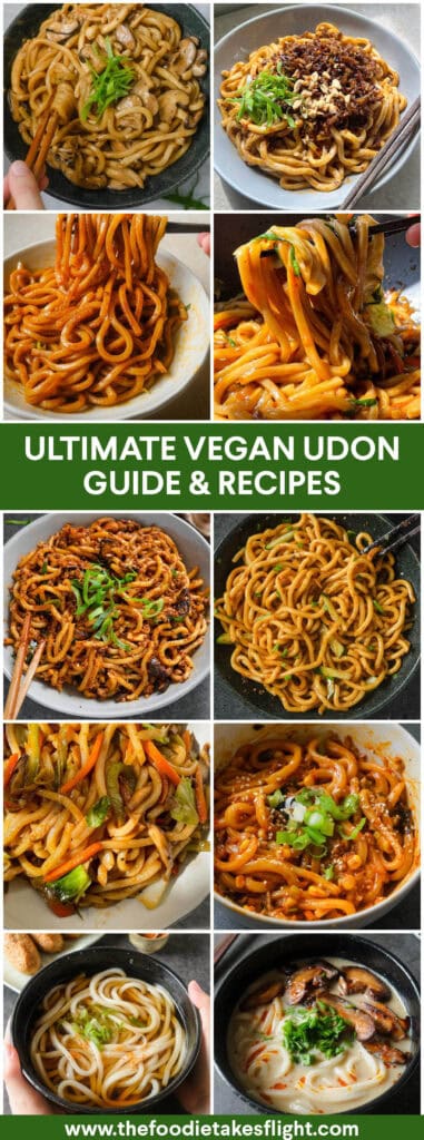 vegan udon and recipes