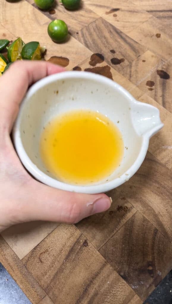 fresh calamansi juice