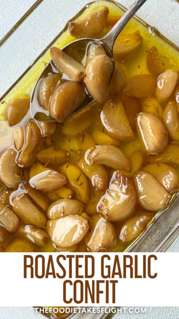 roasted garlic confit