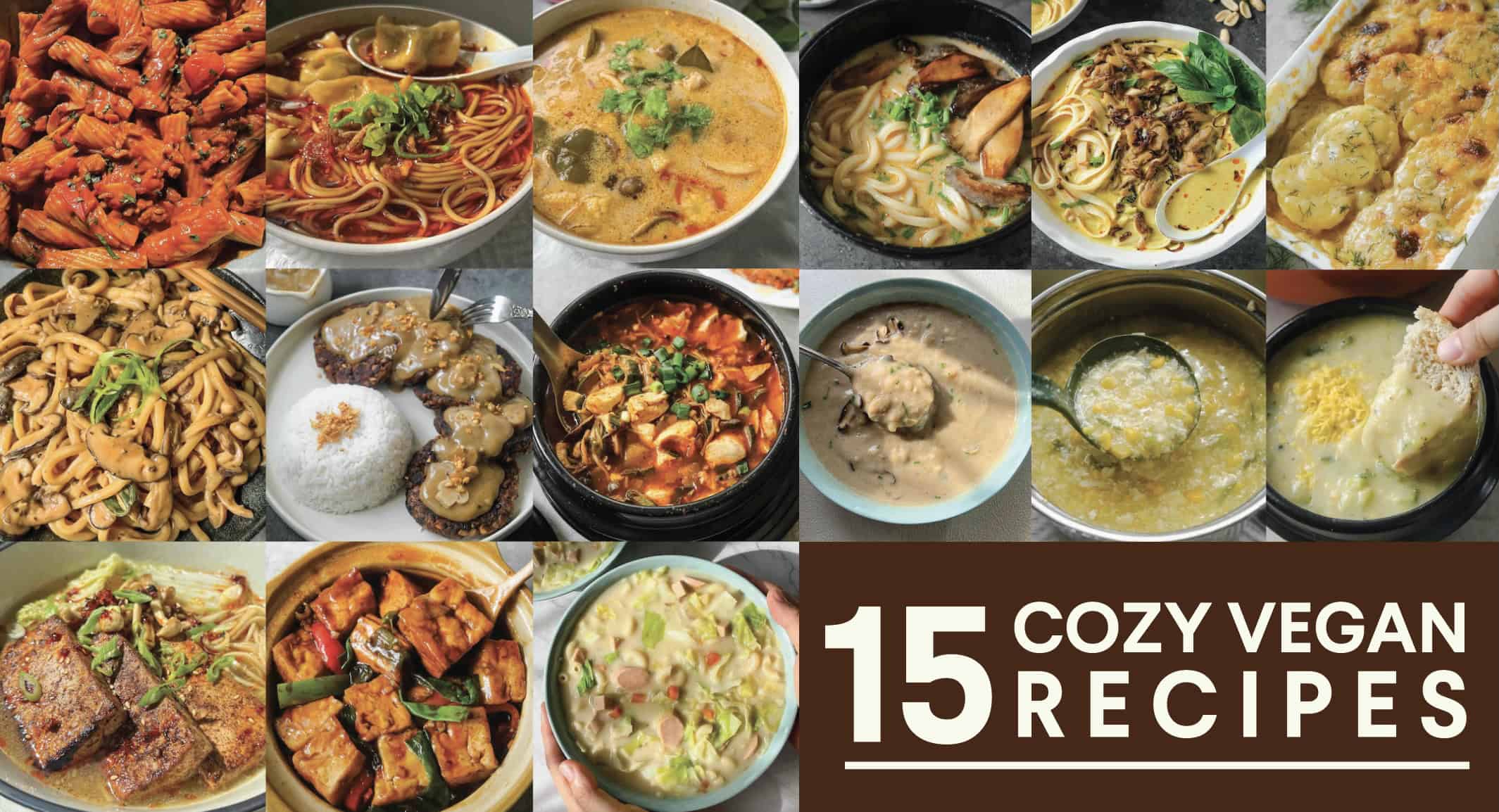 15 cozy vegan recipes to warm your soul