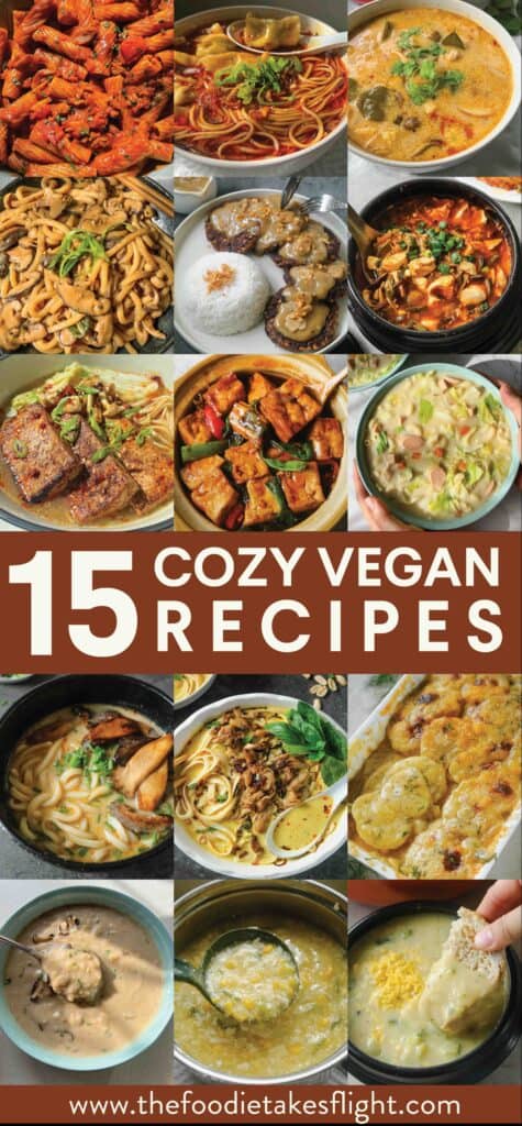 15 cozy vegan recipes for the colder days