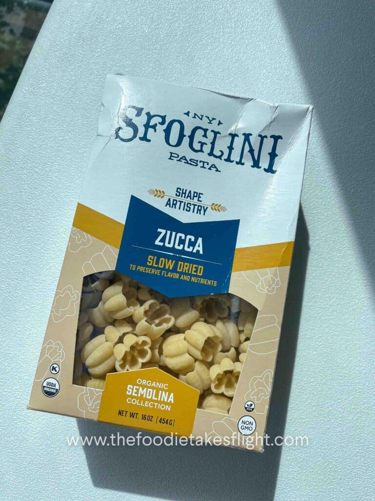 zucca pumpkin shaped pasta