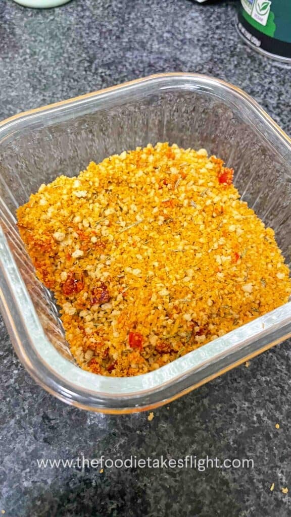 Calabrian chili bread crumbs