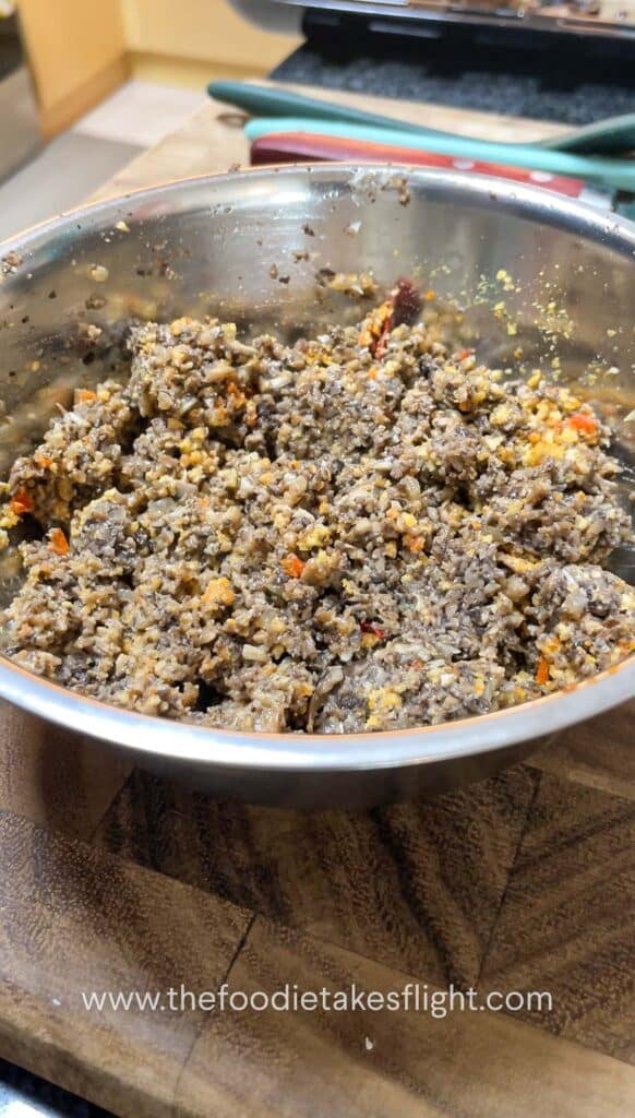 cremini mushroom filling