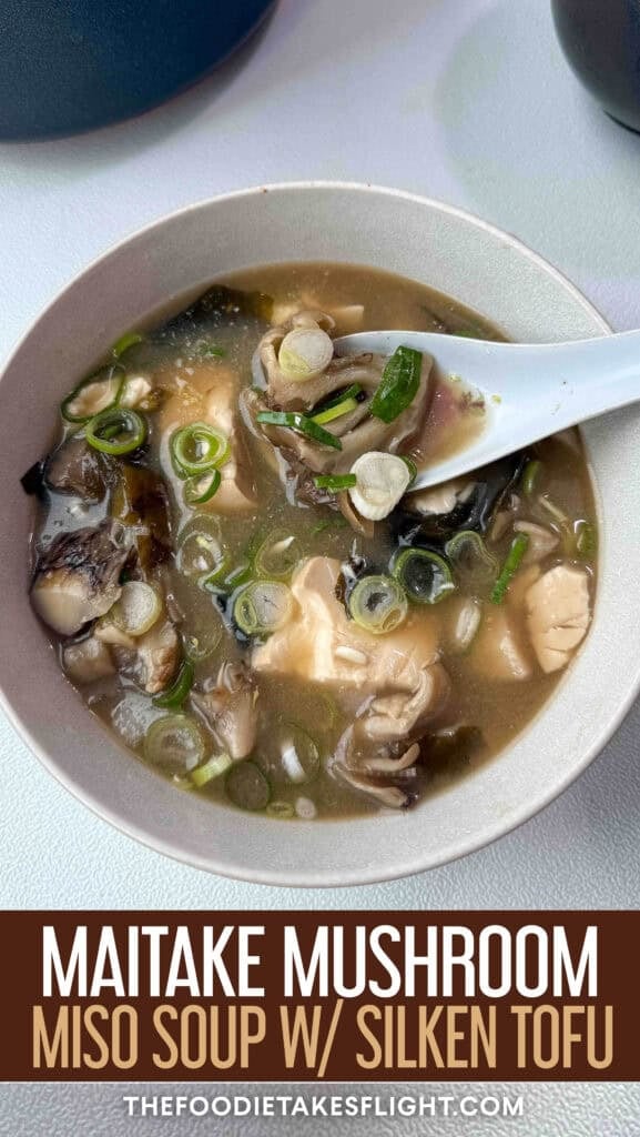 maitake mushroom miso soup
