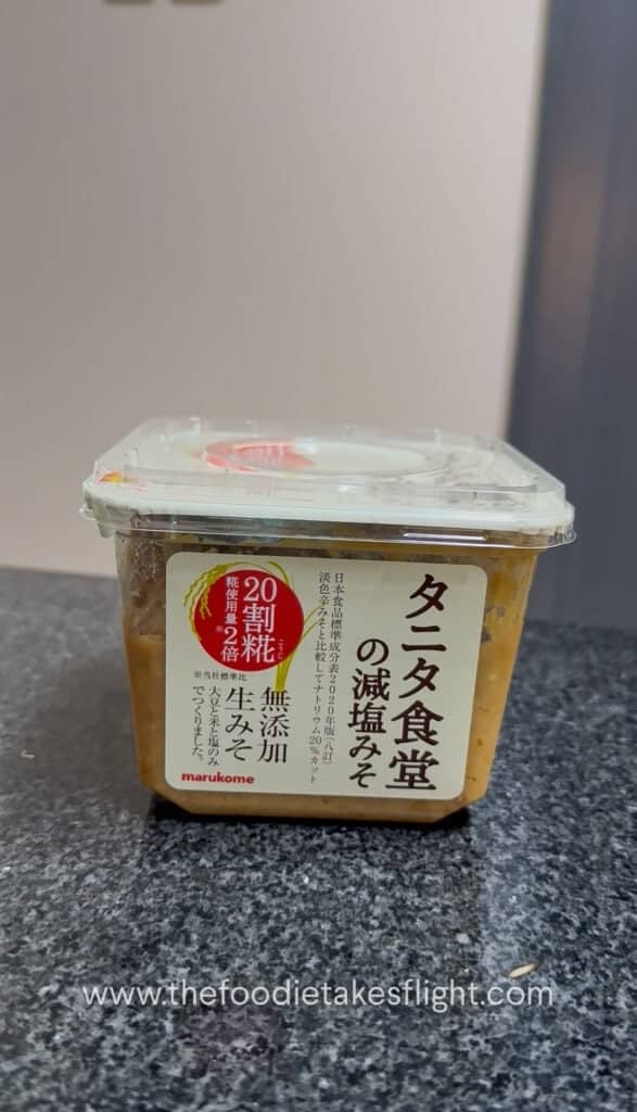 white miso paste