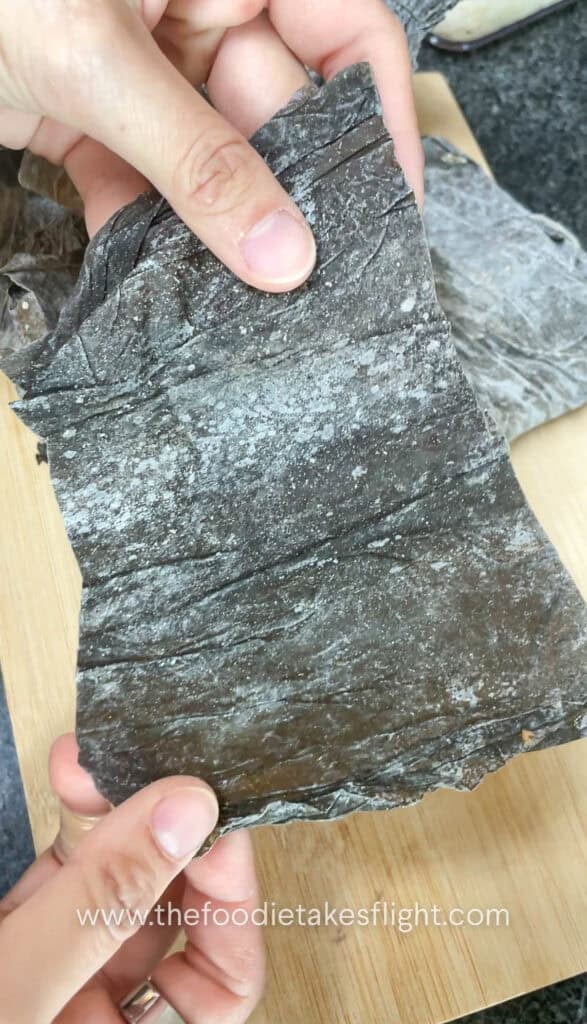 whole sheet of dried kombu
