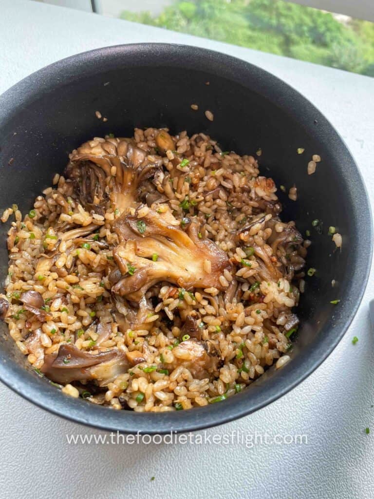 maitake mushroom pot rice