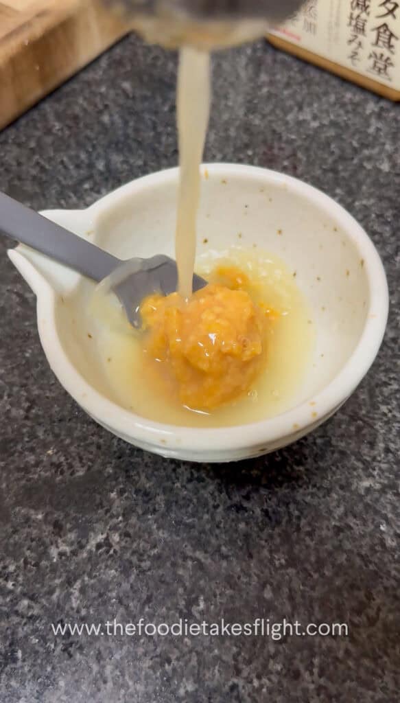 lemon and miso paste
