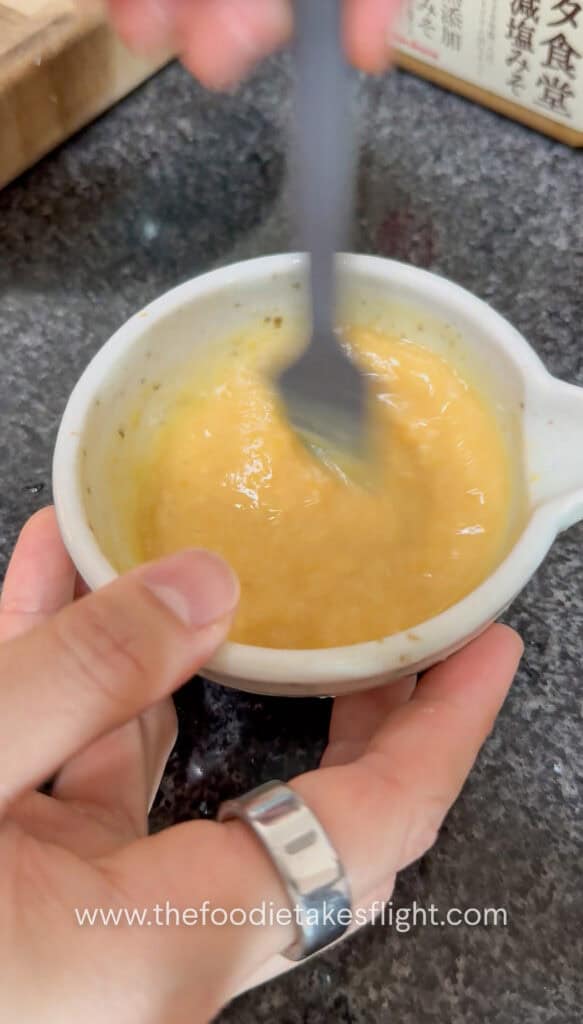 lemon and miso paste