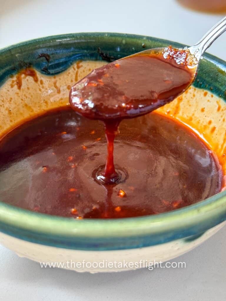 gochujang sauce in a bowl
